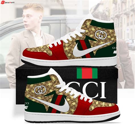 nike x gucci trainers|gucci x nike shoes.